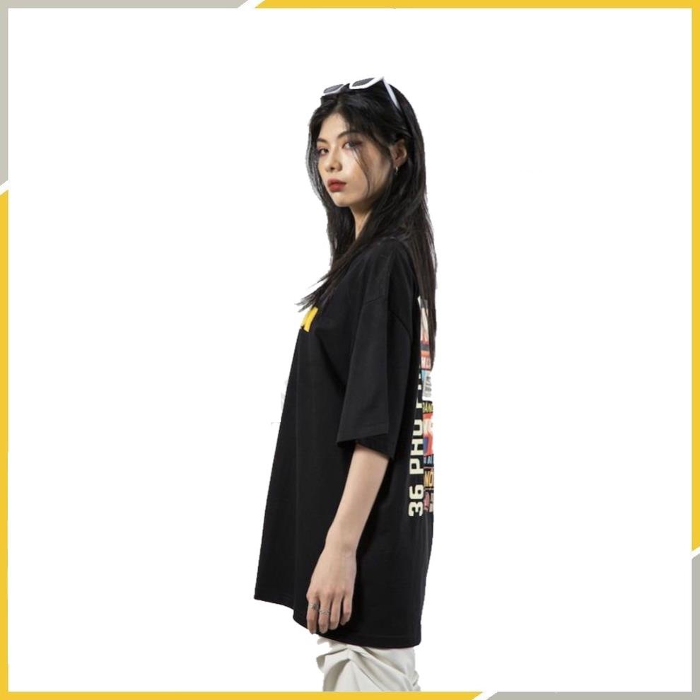 Áo thun Nam Nữ Unisex HÀ NỘI 36 Phố Phường Form Rộng Tay Lỡ