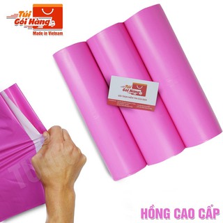 (Rẻ vô địch) [ Túi dán miệng ] Túi nilon gói hàng niêm phong tự dính đủ các kích cỡ siêu dai (~100 cái)