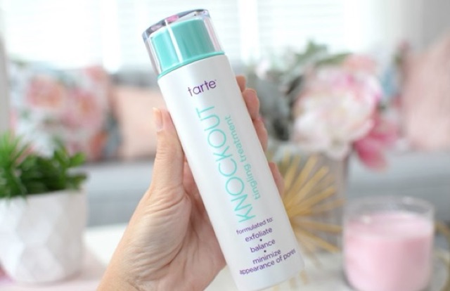 (Kéo qua xem bill🇺🇸) Tẩy da chết TARTE loại bỏ các đốm nám knock-out mụn Tarte Knockout Tingling Treatment