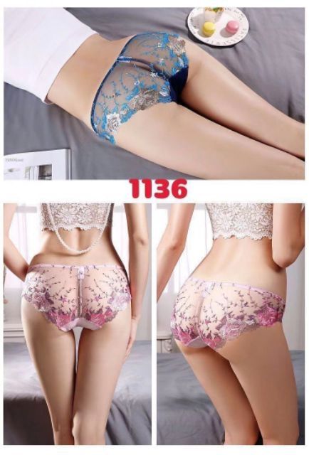 Combo 10 quần lót ren hoa hồng hàng loại đẹp siêu sexy | BigBuy360 - bigbuy360.vn