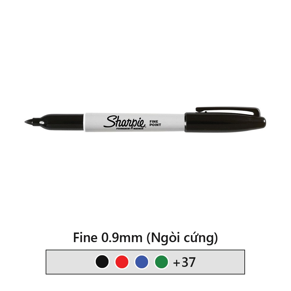 Bút lông dầu vẽ trên mọi chất liệu Sharpie Fine Point 1.0mm