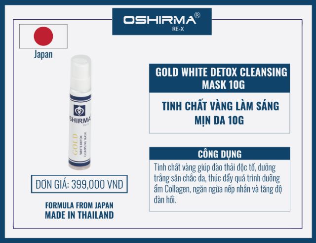 BỘ PHỤC HỒI &amp; THẢI ĐỘC OSHIRMA