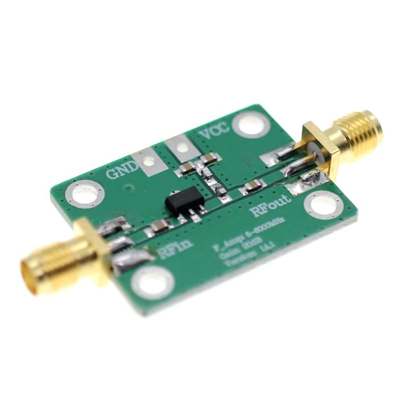Bộ Khuếch Đại Tín Hiệu 5-6000MHz RF 20dB Băng Tần Rộng Cho FM HF VHF UHF Ham