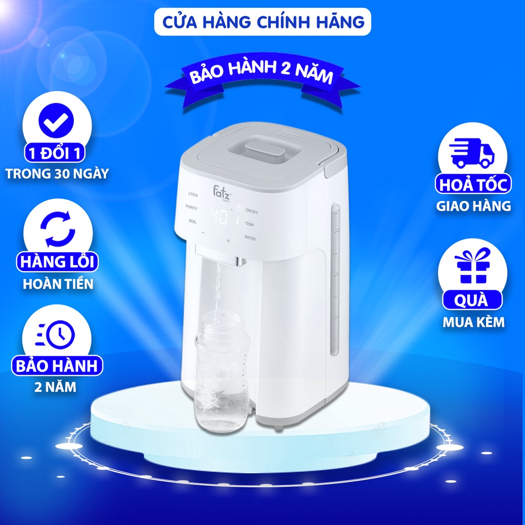 Máy đun và hâm nước pha sữa thông minh Fatzbaby SMART 2 FB3817TN