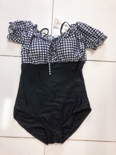 Bikini Liền Thân Đồ Bơi Nữ có tay che bụng quảng châu chất đẹp K4-A5