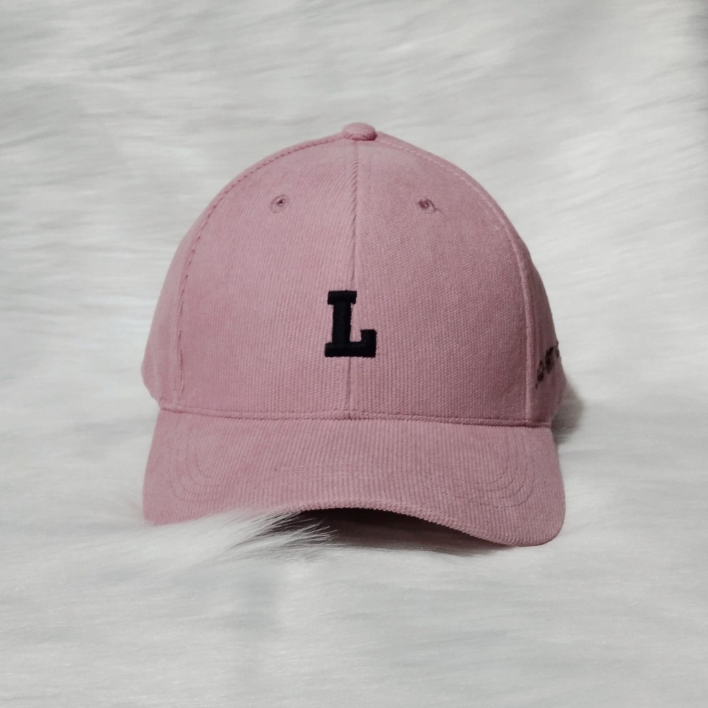 Mũ lưỡi trai, nón kết cao cấp nam nữ đẹp thêu chữ L phong cách Ulzzang unisex mã số K40