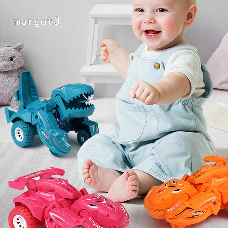 Mô hình đồ chơi khủng long biến hình xe hơi dành cho trẻ em