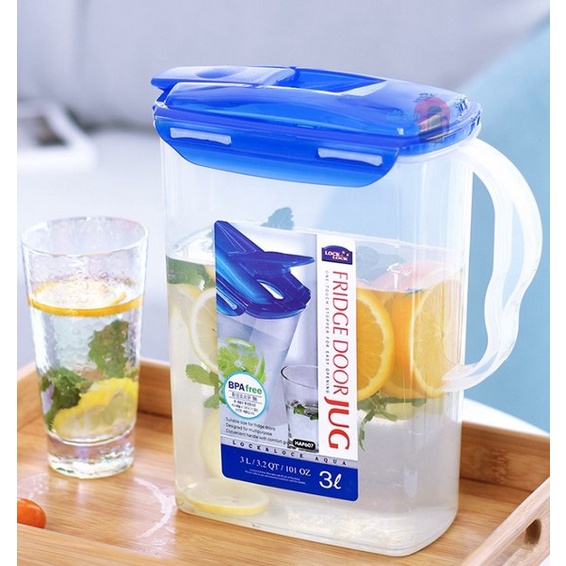 [Có Video] Bình nước Lock&amp;Lock dạng rót Jug 1.5L/2L/3L HPL733 HPL735 HAP607