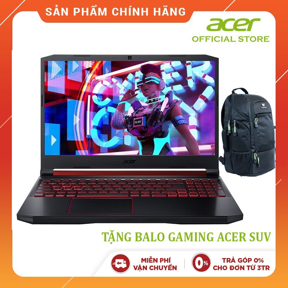 Laptop Acer Nitro 5 AN515-43-R84R R5-3550H,8GB,256GB,Radeon RX 560X 4GB,15.6"FHD,WIN 10 ,Tặng balo Acer SUV | BigBuy360 - bigbuy360.vn