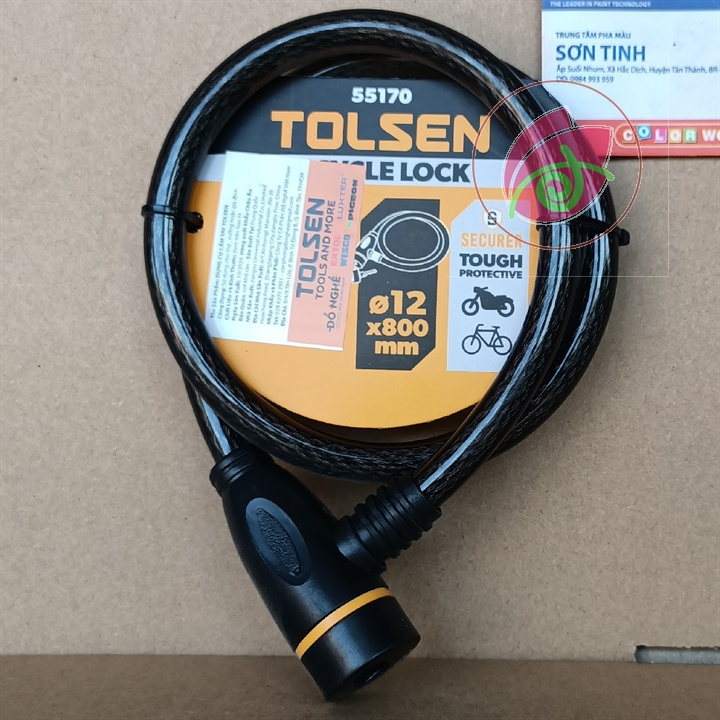 Ổ khóa dây 800mm Tolsen 55170