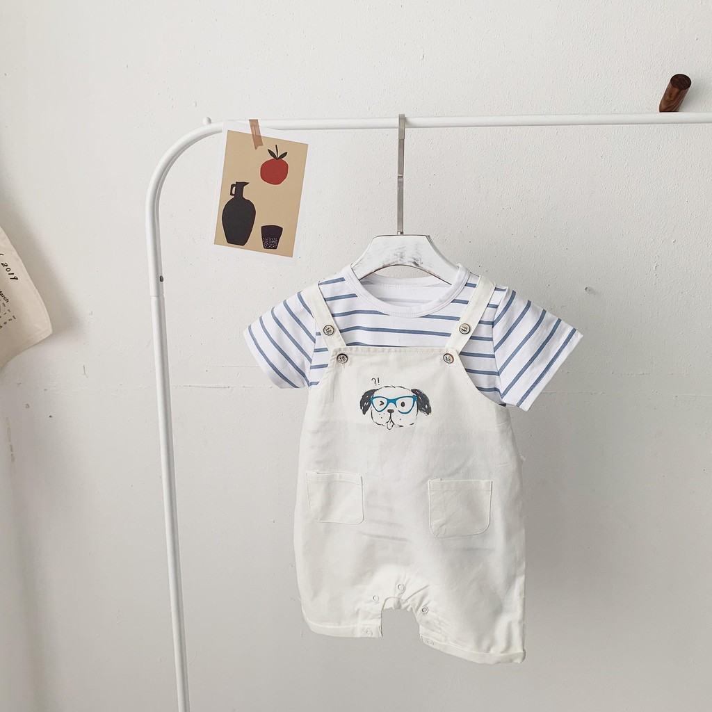 Set Yếm Unisex Bé Trai Bé Gái Dễ Thương 1 tuổi - 5 tuổi