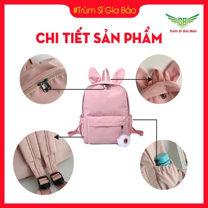 Balo nữ đi học ulzzang thời trang Hàn Quốc , túi xách đẹp hàng cao cấp , cặp sách dễ thương cho học sinh , sinh viên