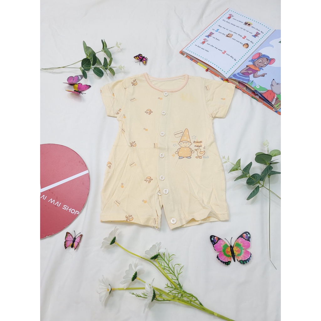 Body đùi Quảng Châu cho bé- Bộ đồ liền thân, bodysuit chất cotton mỏng mát