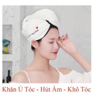 Khăn lau tóc, Khăn cuốn tóc siêu nhanh khô..