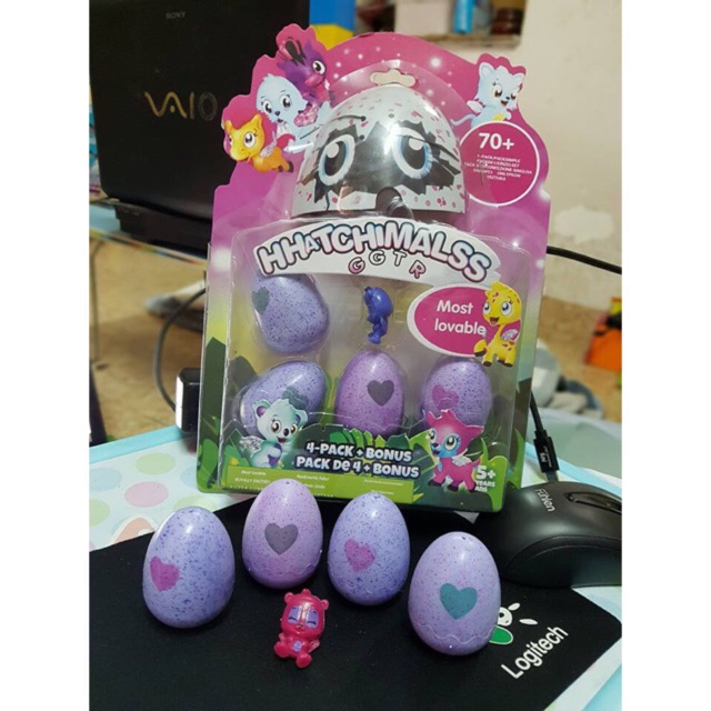 Trò chơi trứng nở Hatchimal (4 quả)