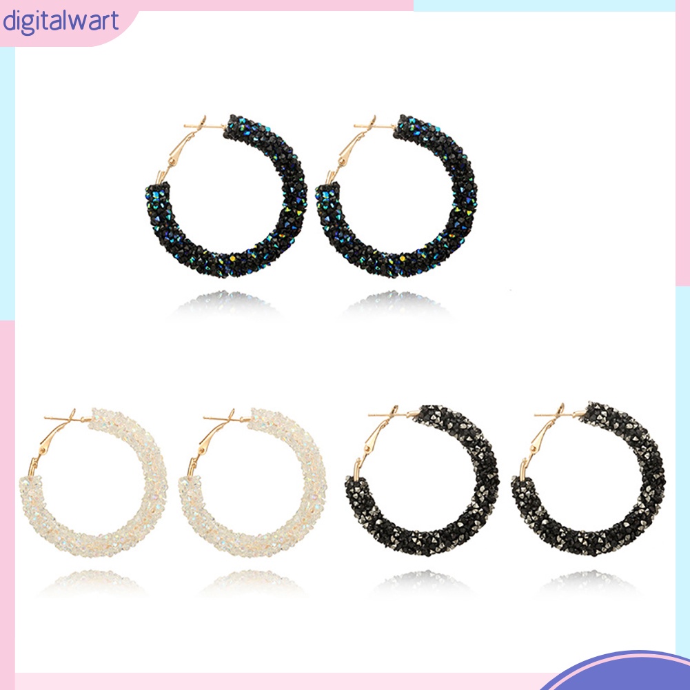 Đôi Hoa Tai Dạng Vòng Thời Trang Dành Cho Nữ