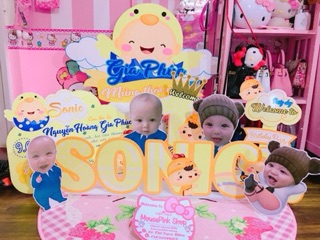 Chibi cho bé ( set sinh nhật cho bé hàng thiết kế)