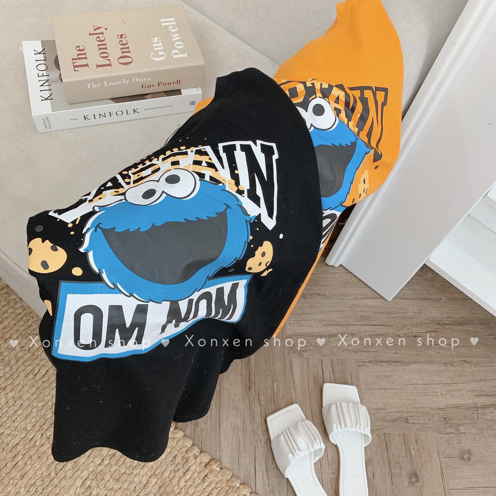 Áo thun nữ, áo phông rộng dễ thương XONXEN SHOP freesize mã 9027
