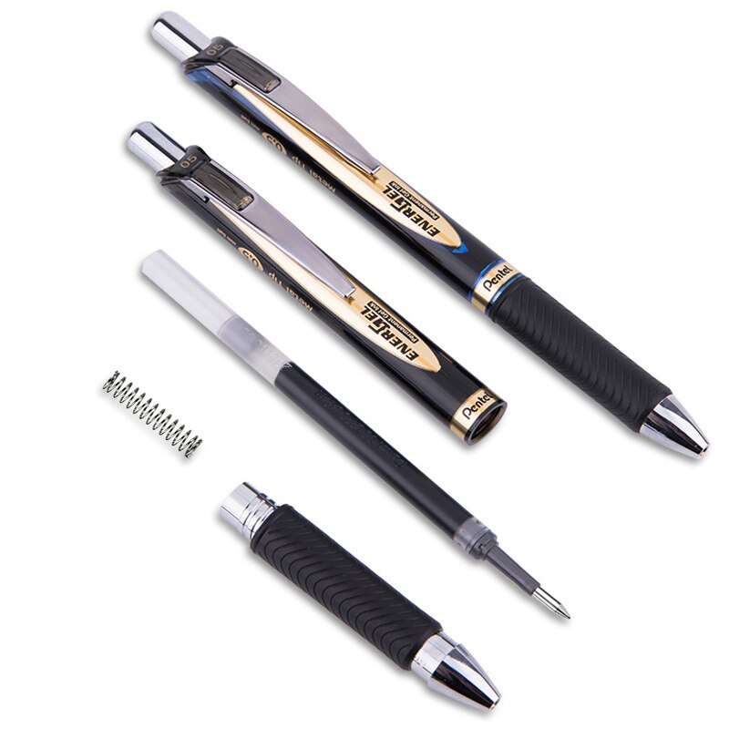 Bút Gel Chống Thấm Nước Pentel Energel Permanent 0.5/0.7mm - BLP75/7 | Mực Chống Thấm Nước