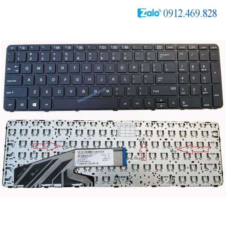 Bàn phím laptop HP ProBook 450 G3, 450 G4, 455 G3, 470 G3, Probook 650 G2, 650 G3, 655 G2, 655 G3