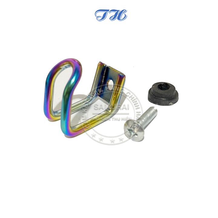 Móc Treo Đồ Gắn Xe Máy U Ngắn 7 Màu Siêu Bền