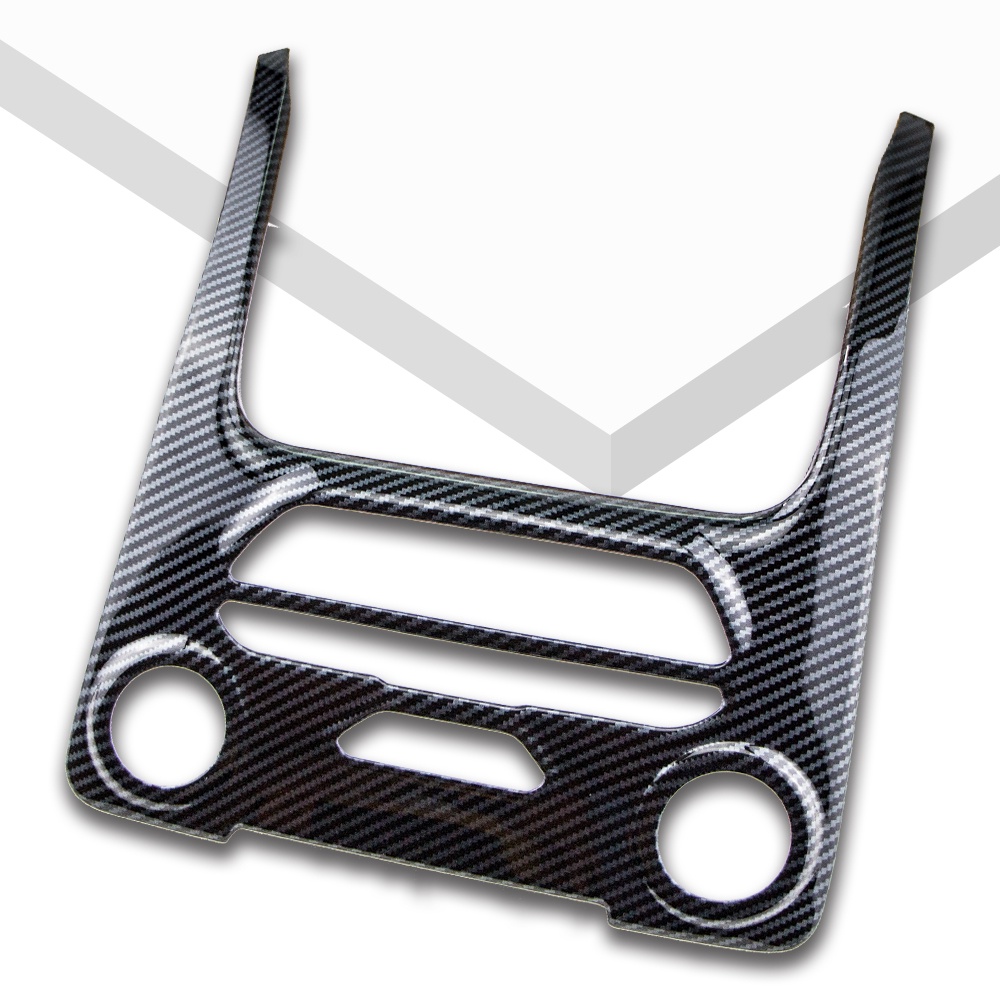 Khung Trang Trí Bảng Điều Khiển Trung Tâm Bằng Sợi Carbon Cho Ford Ranger Everest Endeavour 2015-2021