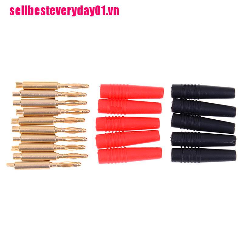 Bộ 10 Bắp Chuối Mạ Vàng 2mm