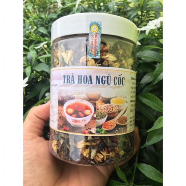 4 HỘP TRÀ HOA NGŨ CỐC THẢO MỘC THIÊN NHIÊN