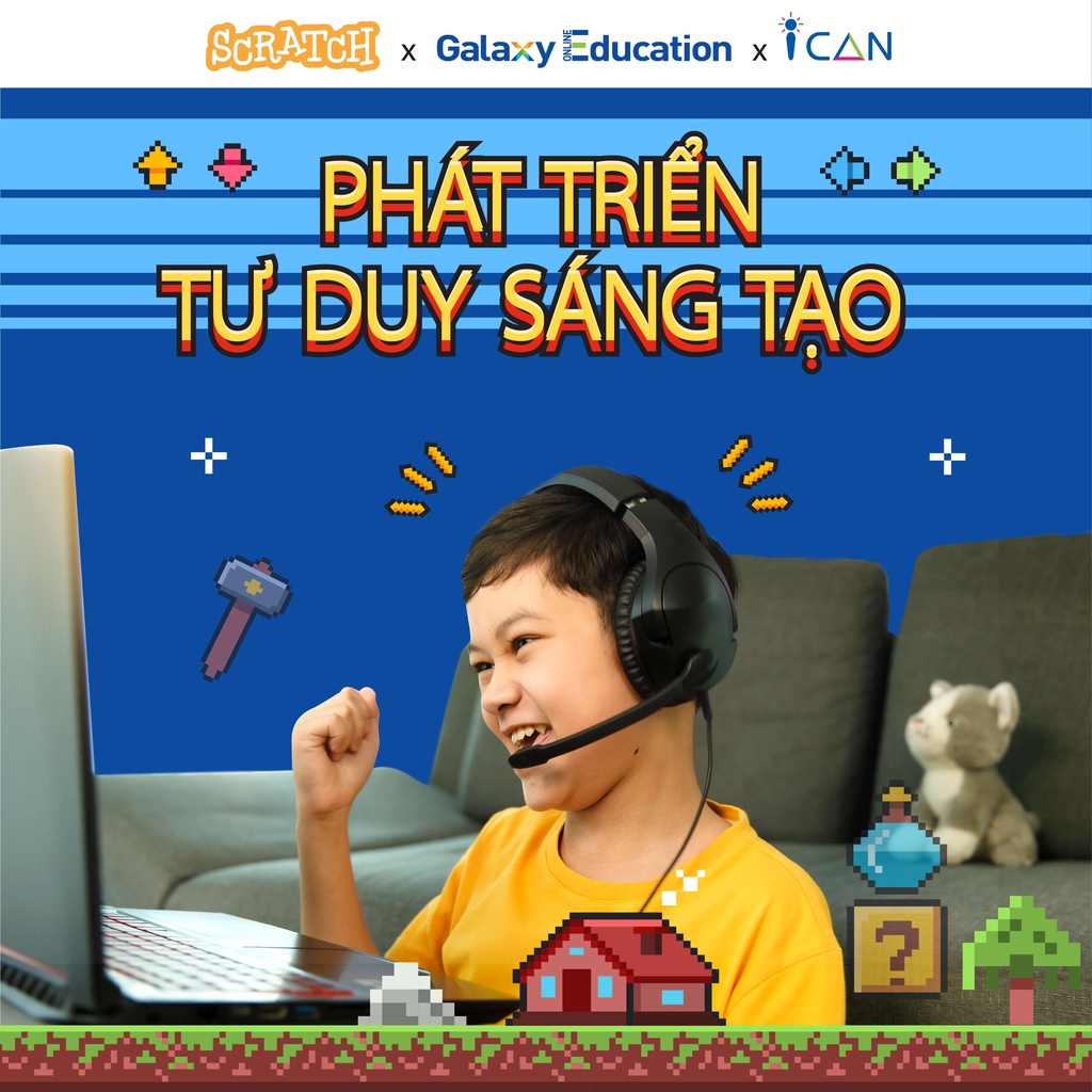 Toàn quốc-  Khóa học Lập trình cho trẻ em - Học Mãi -1 tháng