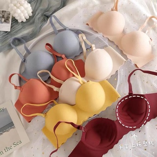 Image of Sayishop Summer bra push up light and small chest gathered comfort simple bh