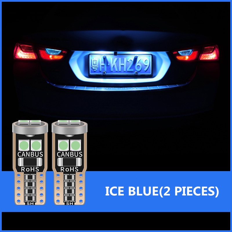 Bộ 2 Đèn LED T10 Canbus W5W 194 168 Cho Xe Hyundai i40 Getz Solaris Accent i30 ix35 Elantra Santa fe