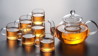 Bộ ấm trà thuỷ tinh 600ml