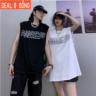 Áo thun nam nữ tanktop,ba lỗ oversize unisex,áo form rộng siêu cool ngầu,ba lỗ thể thao kiểu sát nách đẹp