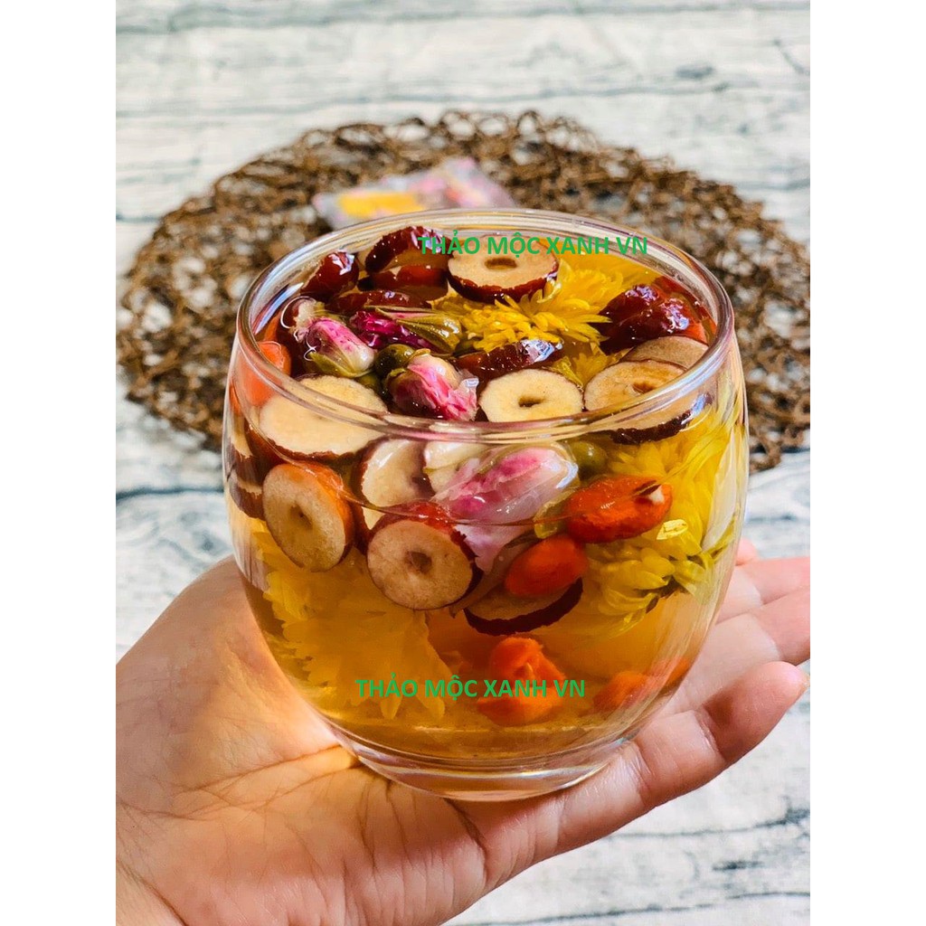 Trà hoa quả đẹp da an thần H1 | BigBuy360 - bigbuy360.vn