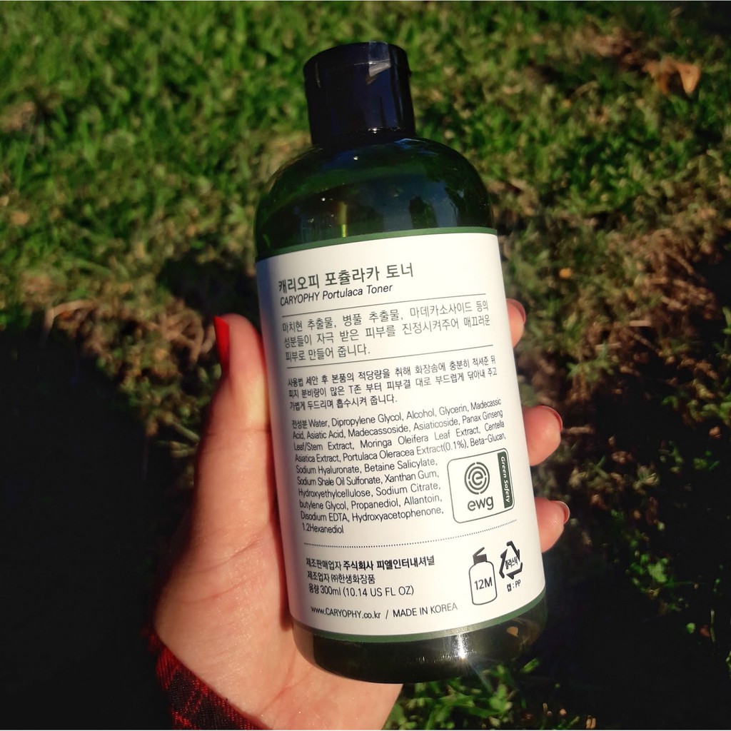 Nước Hoa Hồng Caryophy Portulaca Toner