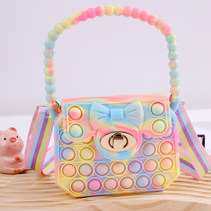 Túi xách mini cho bé,túi đeo chéo pop it cực hot hit cho bé gái.Thóc_shop