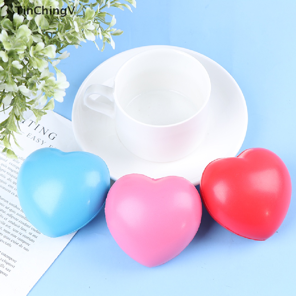 Bóng Hình Trái Tim 7cm Giảm Căng Thẳng Dành Cho Người Lớn Và Trẻ Em