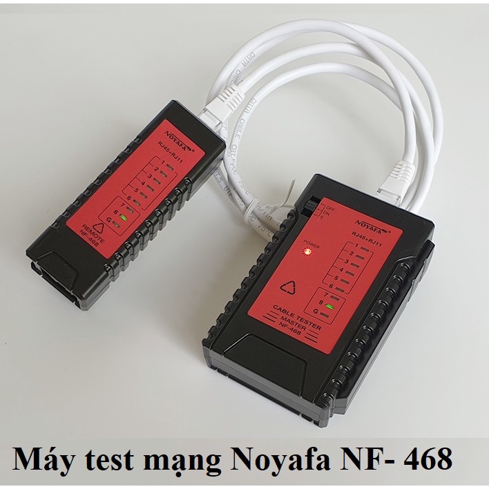 Bộ Test mạng Lan , điện thoại Noyafa NF468 , thiết bị kiểm tra mạng Lan