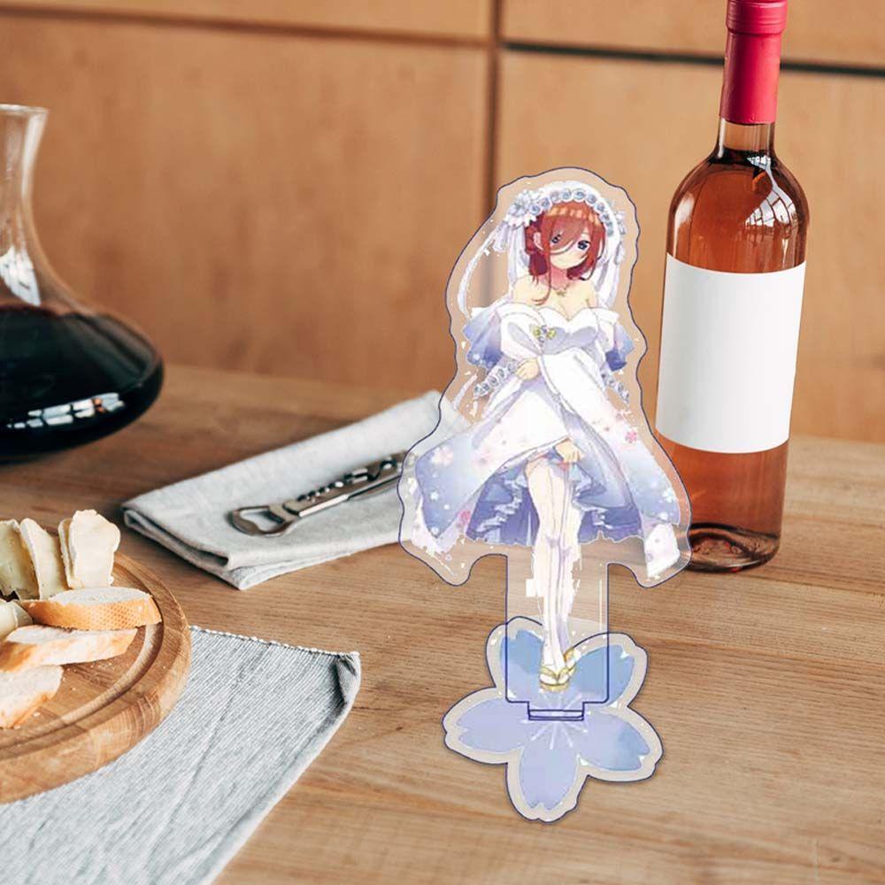 Mxmusty Mô Hình Nhân Vật Anime The Quintessential Quintuplets Action Bằng Acrylic Bộ Sưu Tập Mẫu Người Hâm Mộ Gotoubun No Hanayome Nakano Ichika