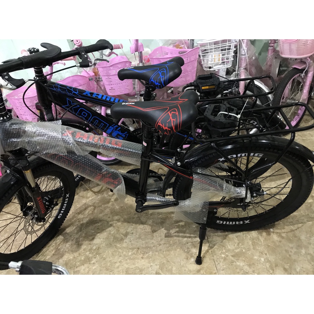 Xe đạp trẻ em XAMING nam, xe đạp cho bé từ 7 đến 12 tuổi loại 18, 20 inch giá rẻ - GIANG SƠN BIKE