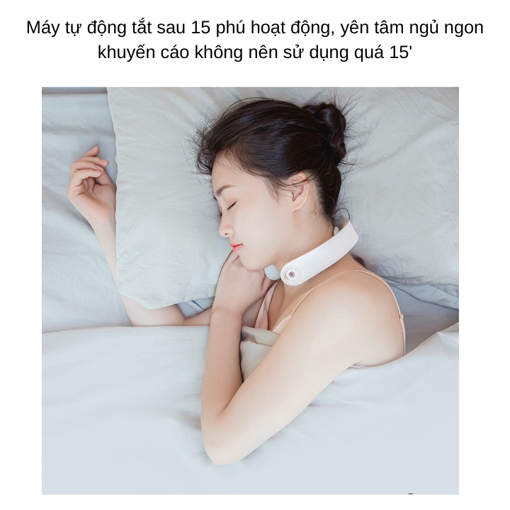 Máy Massage Cổ Vai Gáy Đa Năng 5 chế độ mát xa - 15 cấp độ điều chỉnh