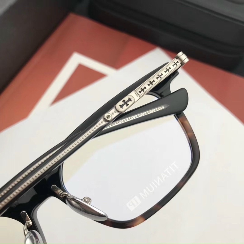 Gọng kính nam nữ CHROME HEARTS SPUR EM , Kính mắt thời trang,Tặng mắt cận khi mua gọng kính