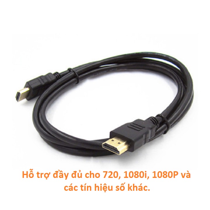 CÁP HDMI SENNIKO DÀI 1M,ĐẠT CHUẨN 4K SIÊU NÉT,BẢO HÀNH ĐỔI MỚI 100%,Cáp HDMI 2.0 hỗ trợ 3D, 4K