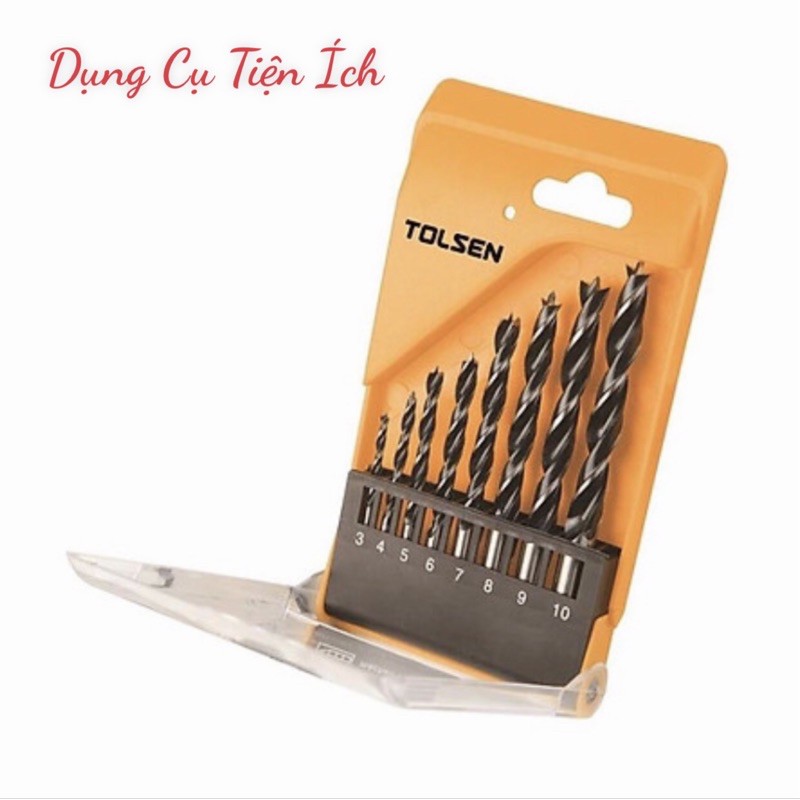 Bộ Mũi Khoan Gỗ TOLSEN