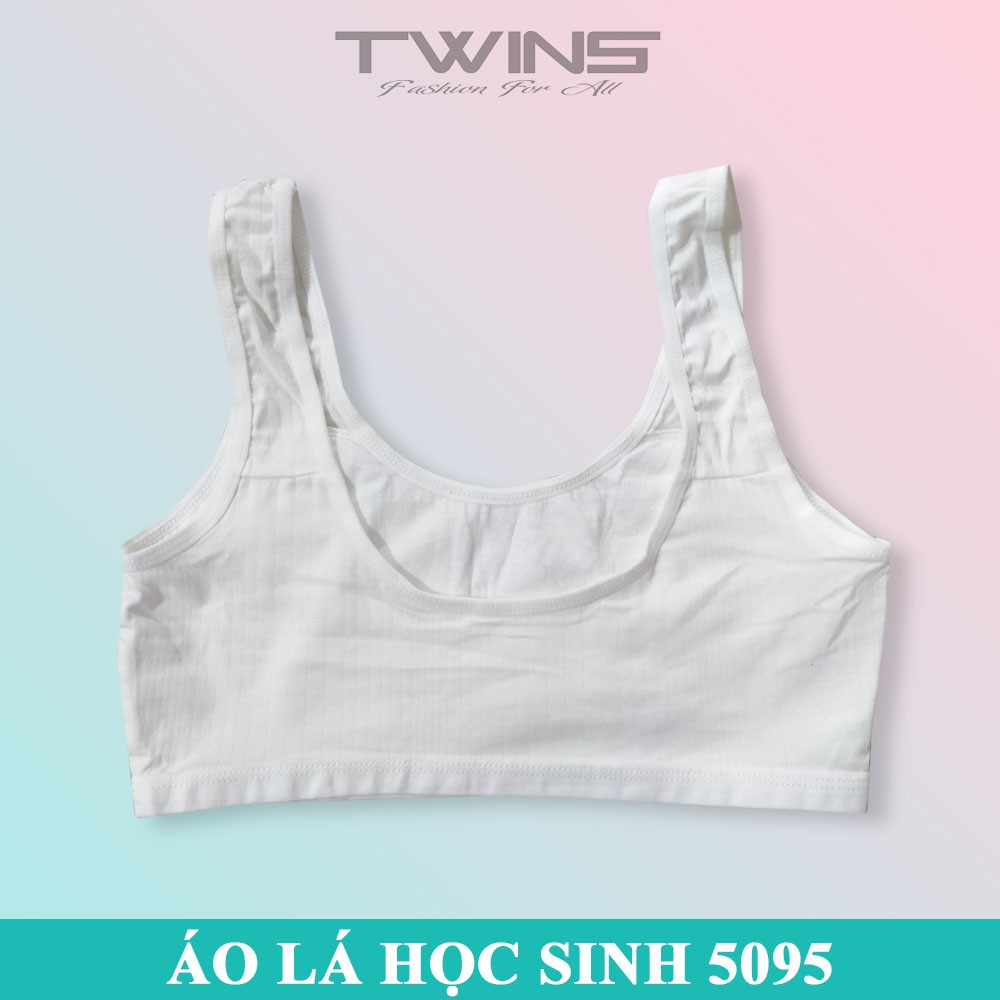 Áo lá học sinh cotton 2 lớp đệm hình SD5095 cho bé gái mới lớn dậy thì cấp 1, cấp 2, cấp 3 mềm mịn thoáng mát