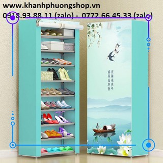 kệ giày 10 tầng - kệ giày