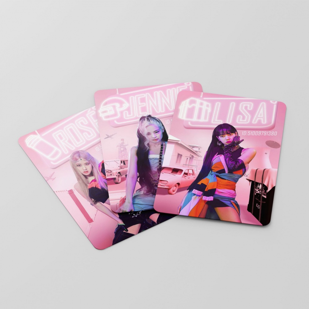 Hộp 55 Ảnh Thẻ Lomo Nhóm Nhạc BLACKPINK