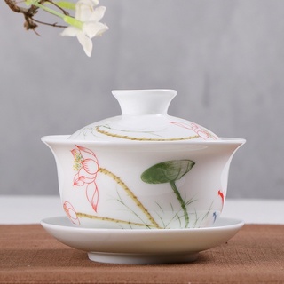 Chén Khải(Tiềm Trà) Sứ Cảnh Đức Trấn Thấu Quang