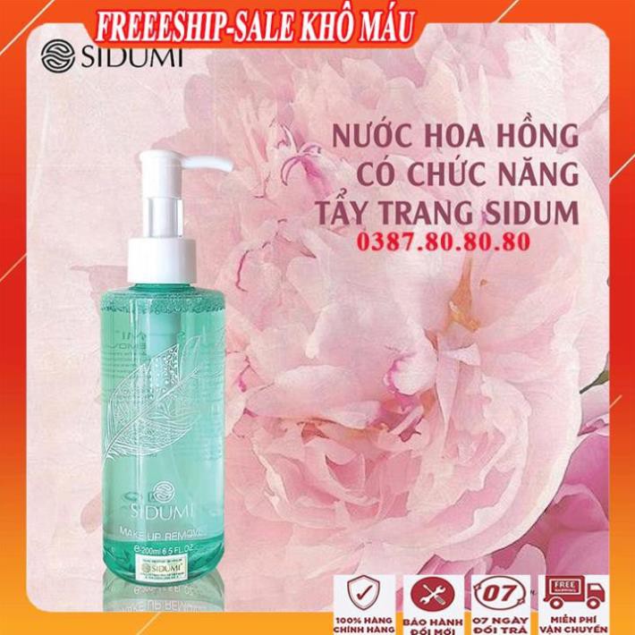 [ Freeship - SALE KHÔ MÁU ] Nước hoa hồng kiêm tẩy trang sidumi/ Nước hoa hồng cho da dầu mụn đa năng cao cấp