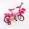 Xe đạp màu hồng Thái cho bé 2-3-4-5-6 tuổi , bánh 12/14 inch, yên ngồi sau nệm và có chuông